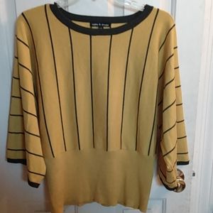 Long sleeve knit blouse